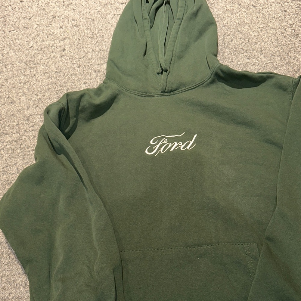 Ford Dark Green Men's Hoodie